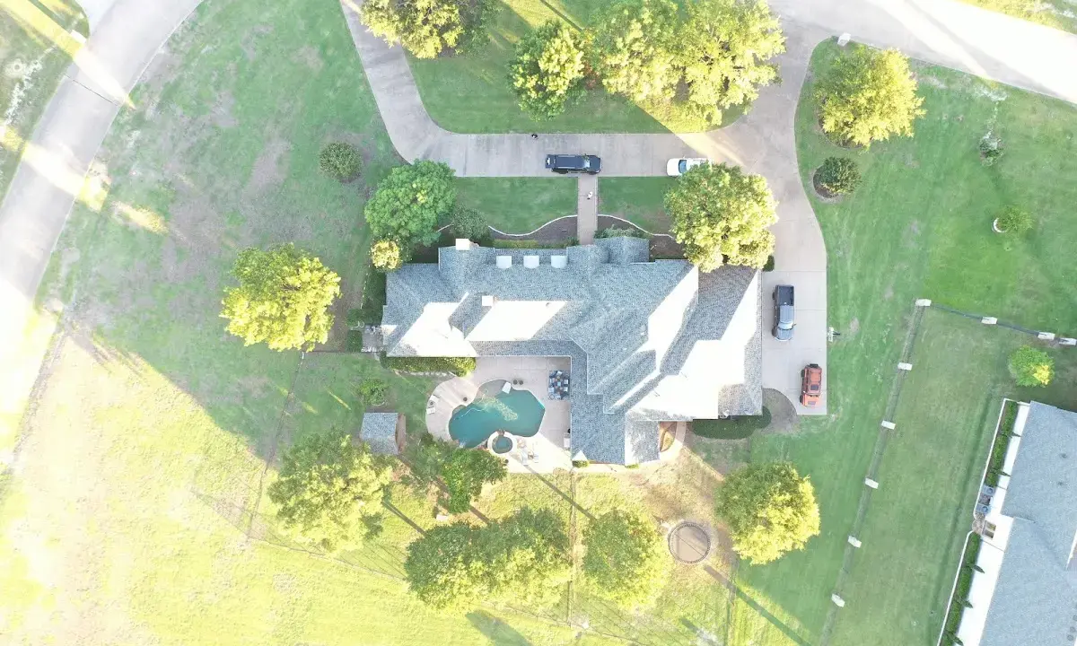 New shingle roof installation on a home in Thomas
